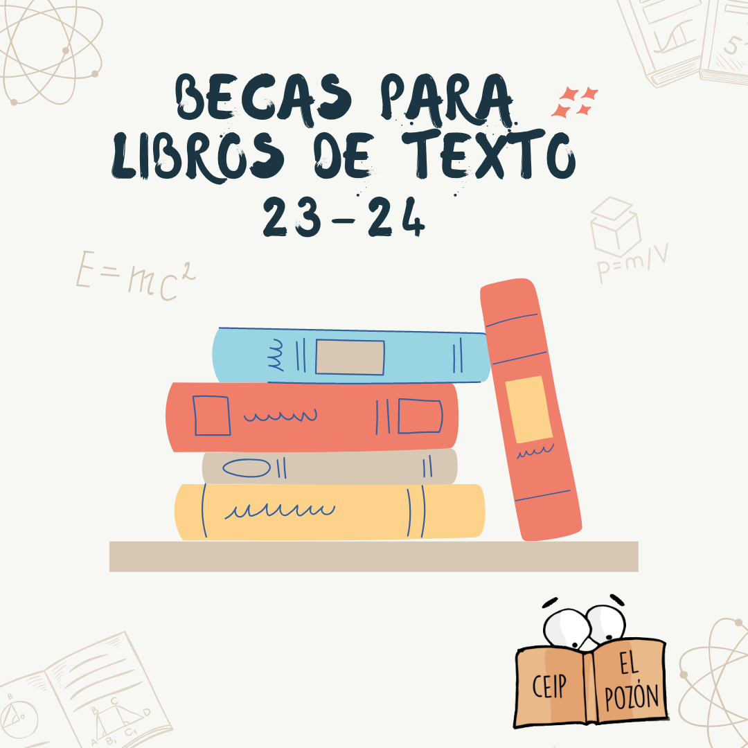 BECAS PARA LIBROS DE TEXTO 23 24