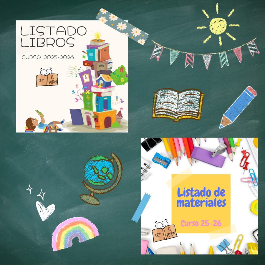 Listado materiales y libros